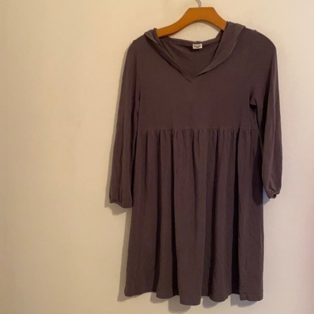 ❌SOLD!❌ SPLENDID PURPLE LONG SLEEVE HOODED TUNIC